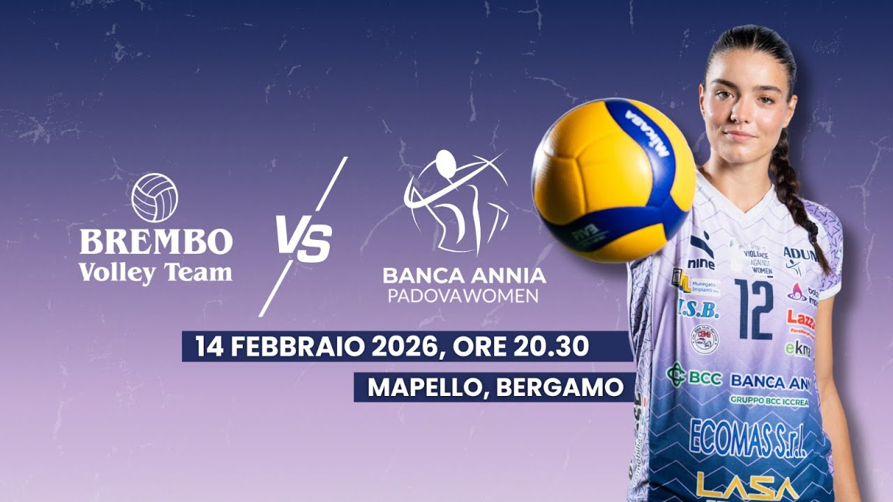 B1 Femminile:  Brembo Volley Team BG - VS - Banca Annia PW