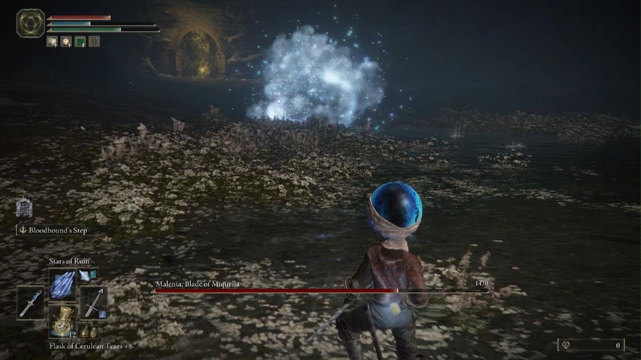 ELDEN RING Malenia Boss: No damage no summon/mimic full mage lv 103