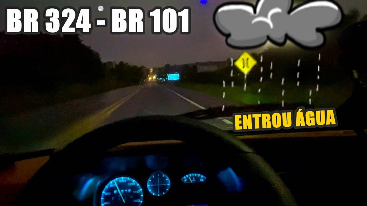 Viagem Com Chevette Pela Bahia Muita Chuva - Feira de Santana até Santo Antônio de Jesus - ba