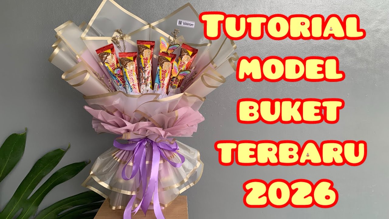 TUTORIAL BUKET MODEL KIPAS | Model Terbaru