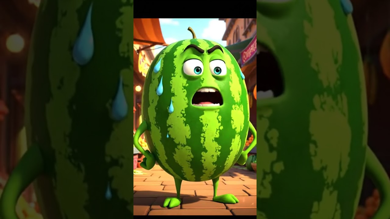 🍉 Tarbooz ka Bada Tension | Watermelon's Big Stress 😫