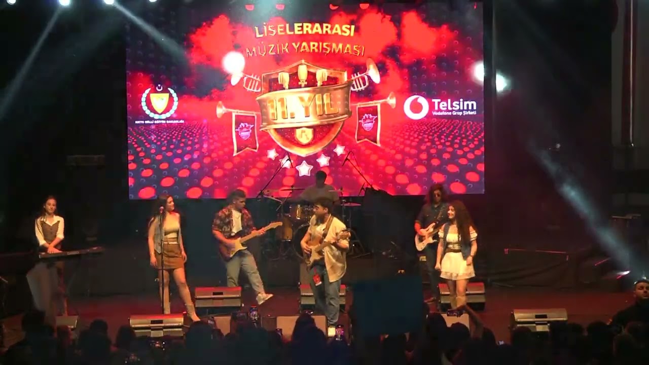 Telsim FreeZone 11. Liselerarası M&uuml;zik Yarışması - Final - T&uuml;rk Maarif Koleji Band 1