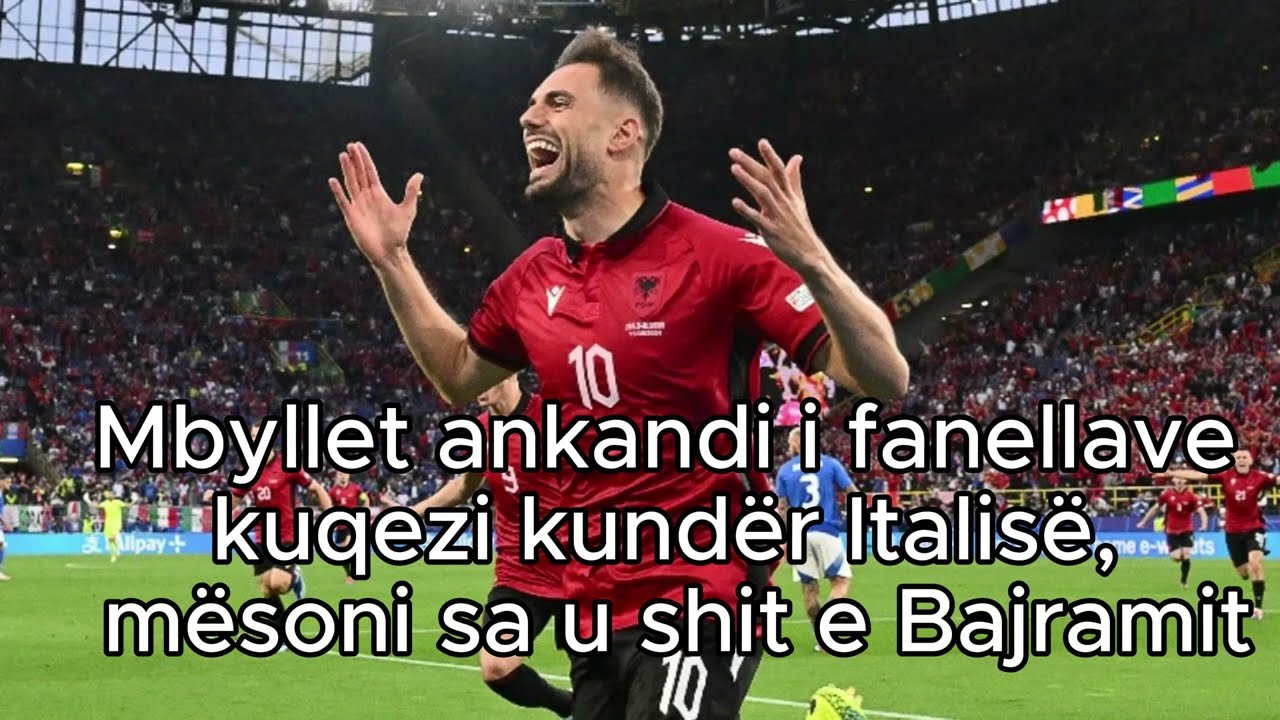 Ja sa u shiten ne Ankand Fanellat Kuqezi ne ndeshjen kunder Italise