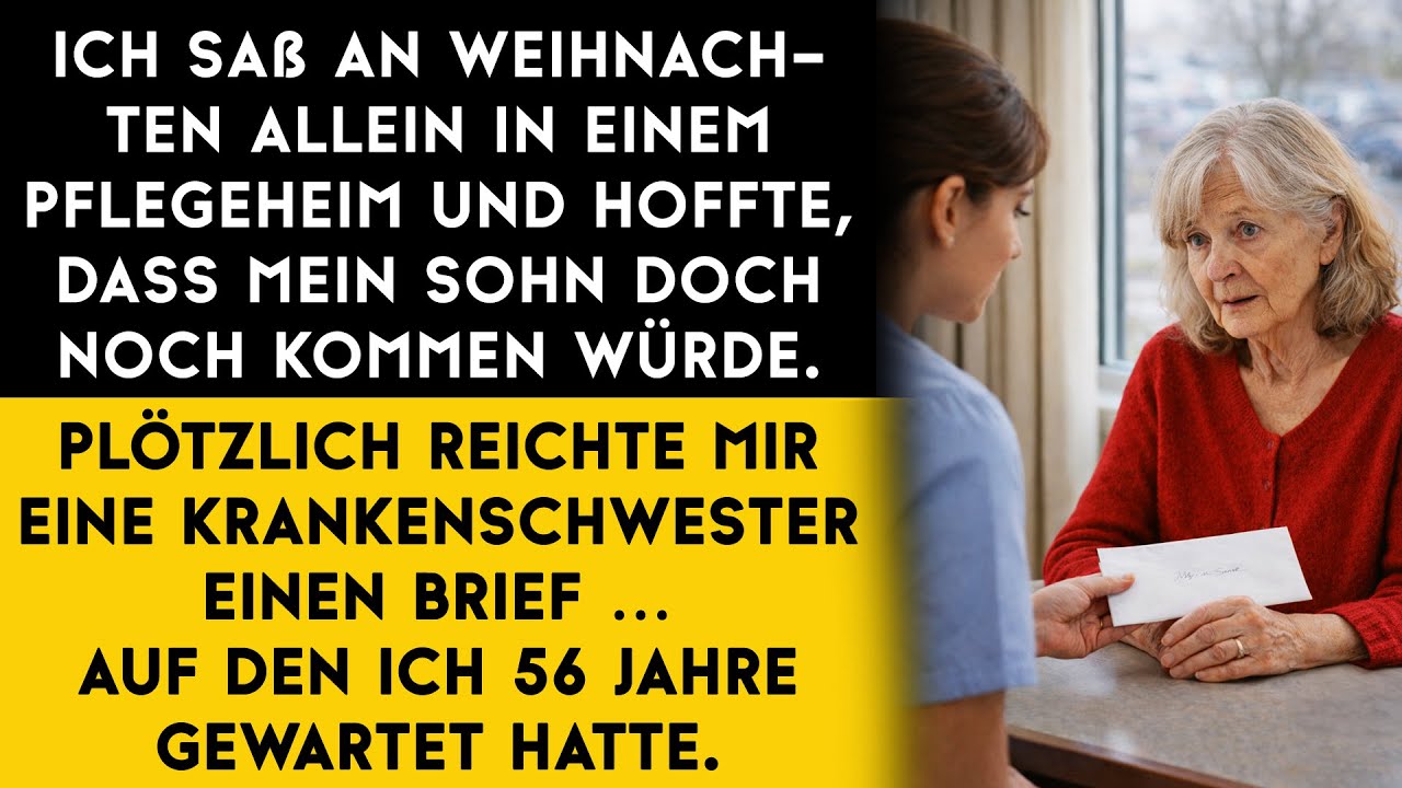 Man ließ mich im Pflegeheim zurück … doch ein Brief in einem weißen Umschlag veränderte alles