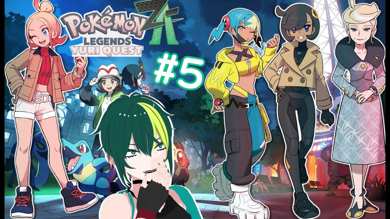Pokemon Legends Z-A (pt.05) | maybe yuri can fix the gyaru streamer