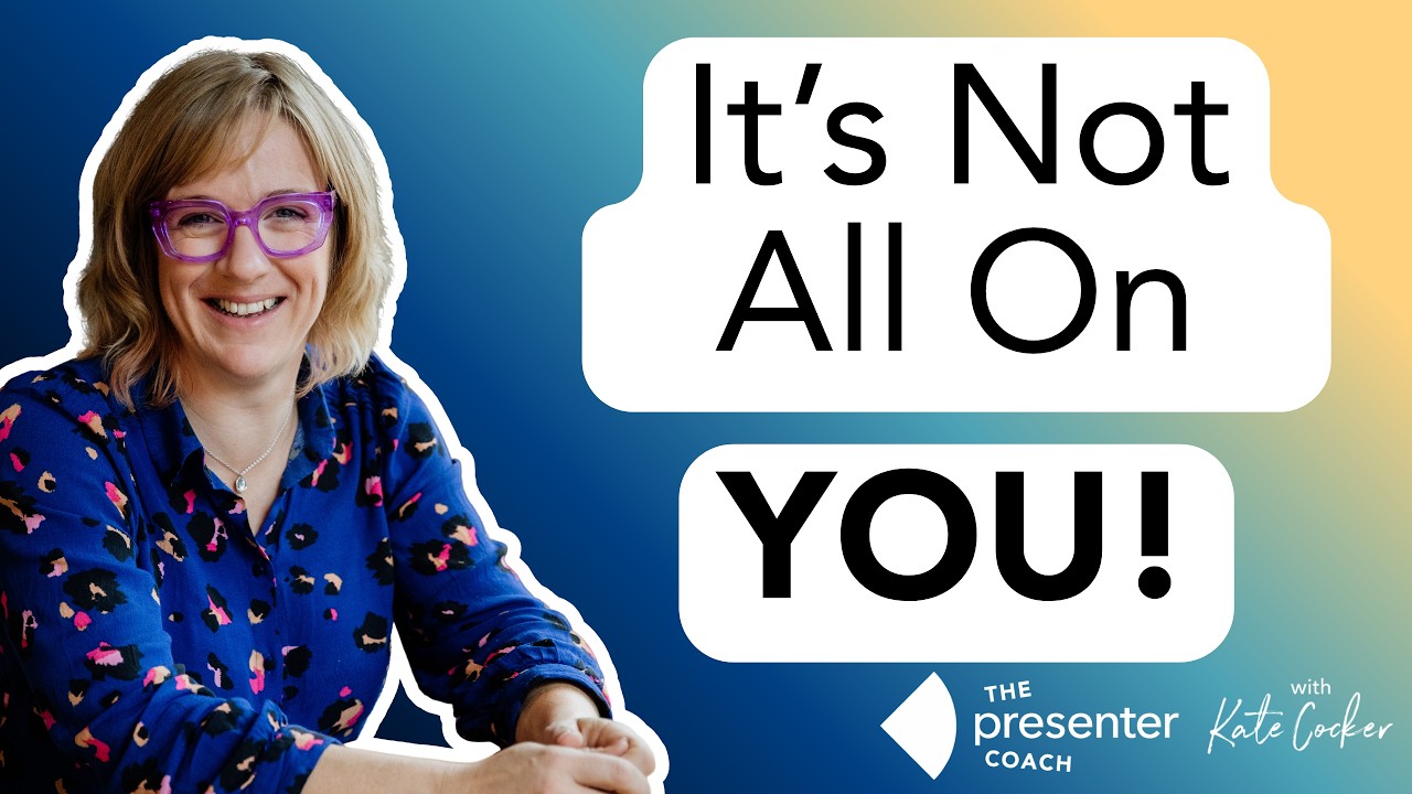 Speaking In Public Isn’t All On You