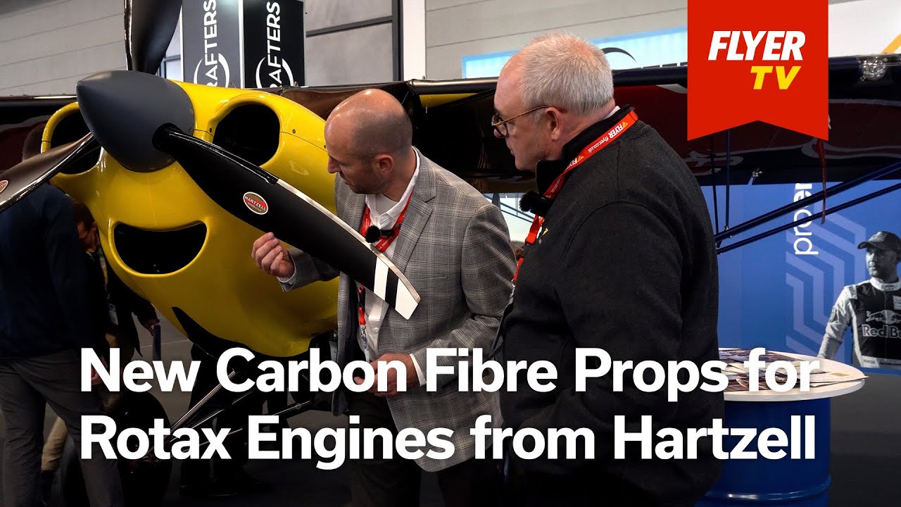 New Carbon Fibre Props for Rotax Engines from Hartzell