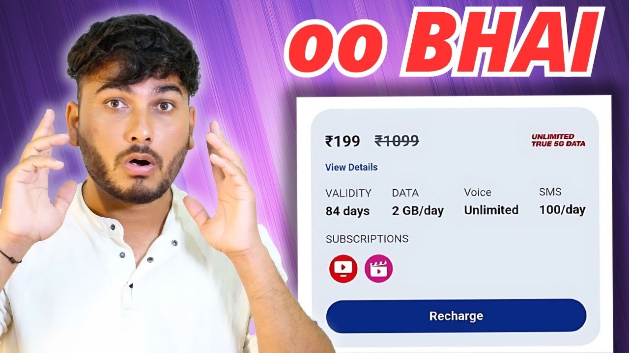 Only 199 Recharge 84 Days Validity & 499 Recharge 6 Month Validity | Recharge Offer 2025