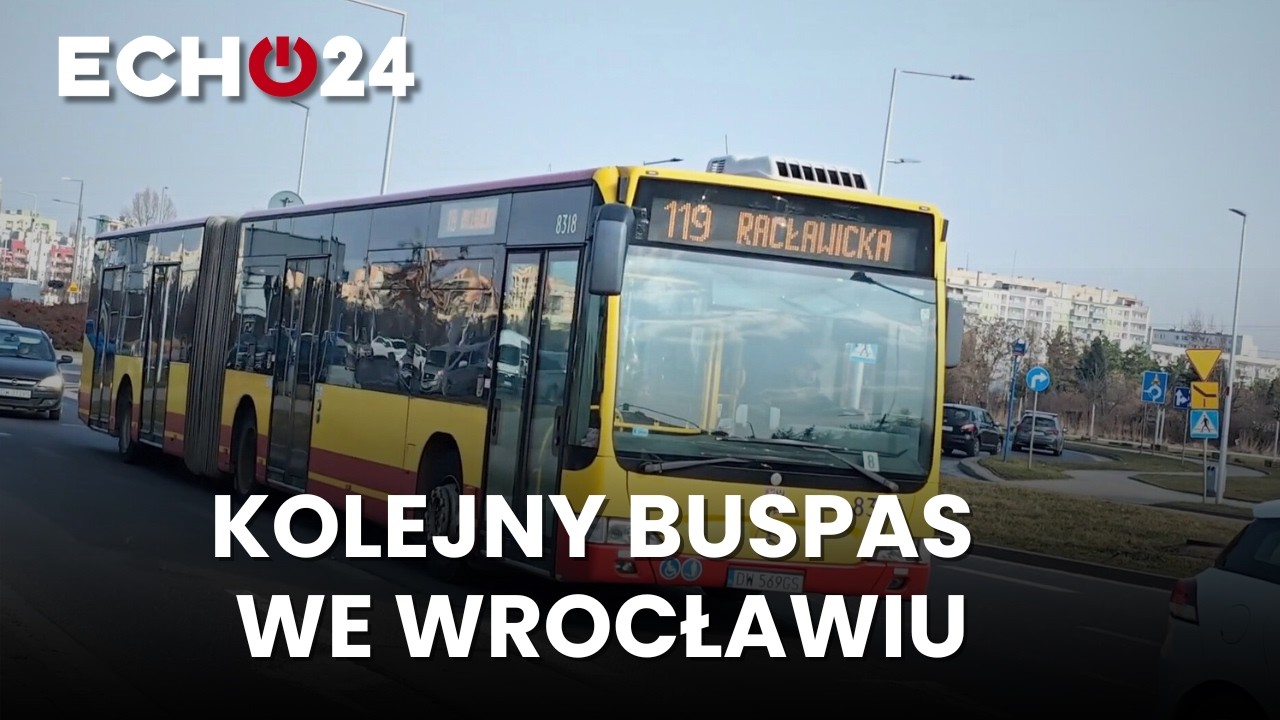 Kolejny buspas we Wrocławiu