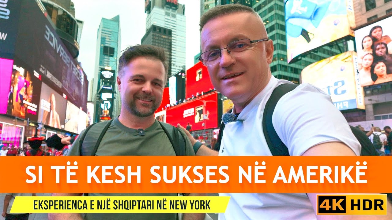 SI TE KESH SUKSES NË AMERIKË, EKSPERIENCA E NJË SHQIPTARI NË MANHATTAN, NEW YORK [VLOG SHQIP]
