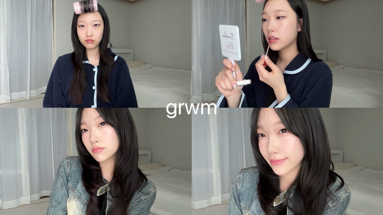 느좋호소인의 grwm.. | 다크서클, 볼패임 커버 꿀팁 | 무쌍 여름뮤트 메이크업