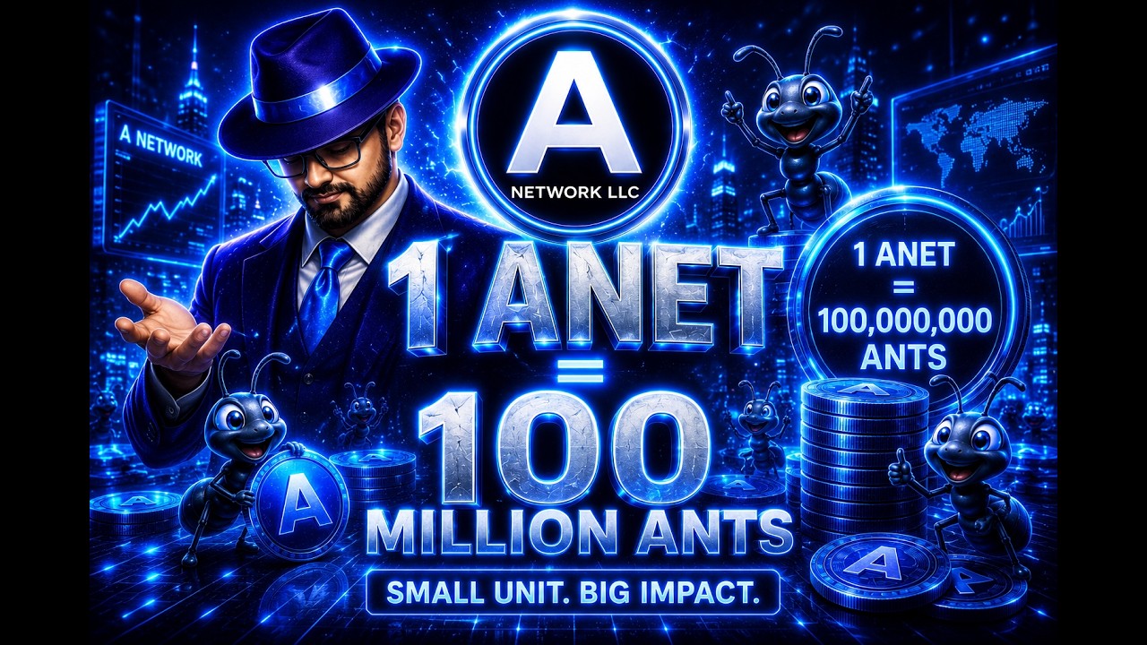 A Network | 1 $ANET Is 100 Million Ants | #ANetwork #ANet #wANET