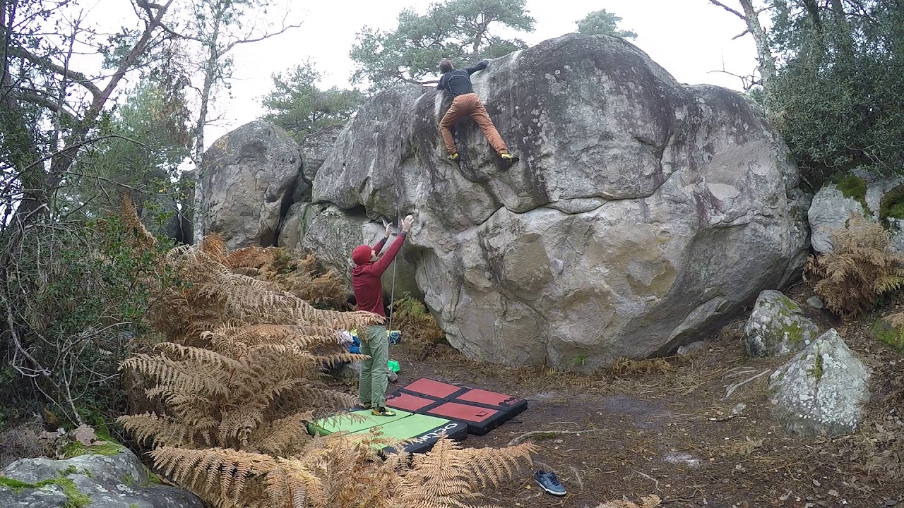 Haute tension assis 8a Cuvier Rempart Fontainebleau
