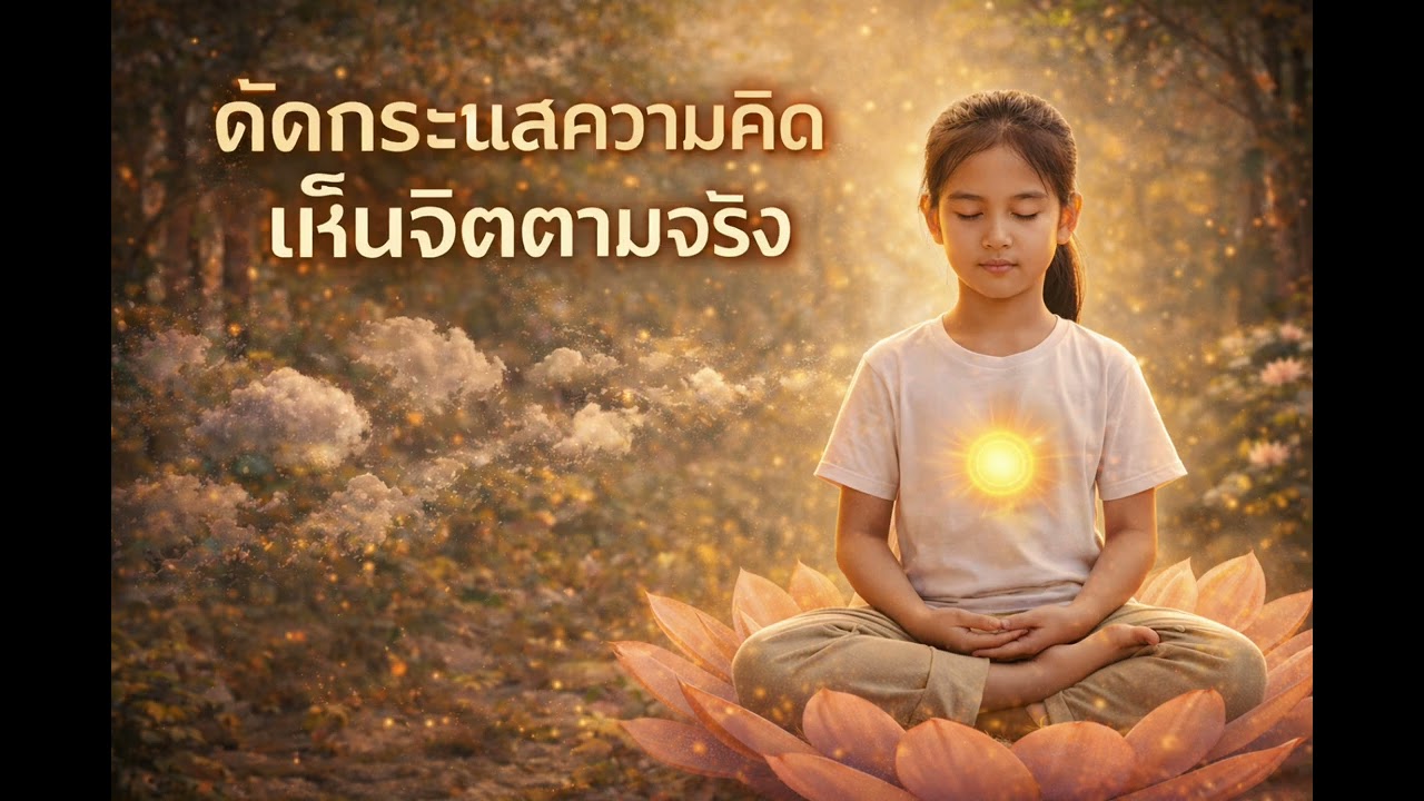 ตอนที่ 3: ตัดกระแสความคิดเห็นจิตตามจริง