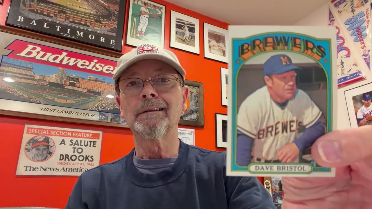 Часть 51 — Набор бейсбольных карточек Topps 1972 года