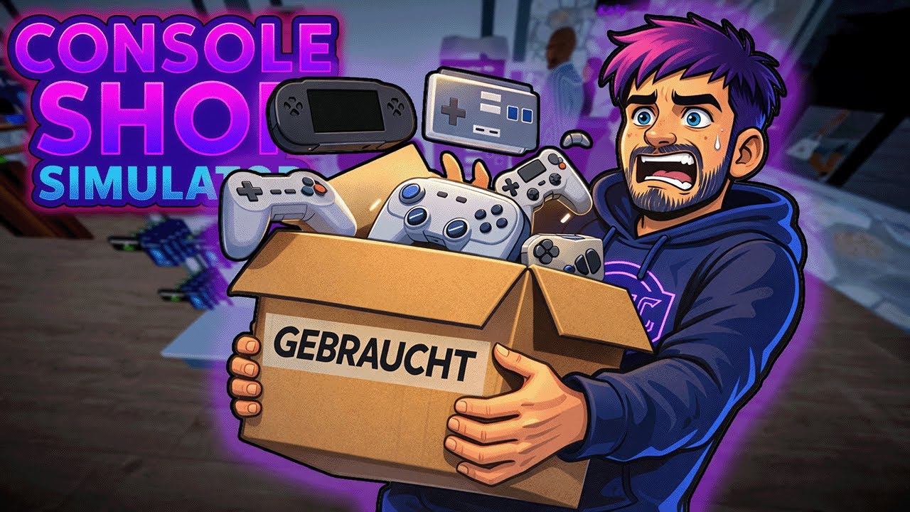 🎮 CONSOLE SHOP SIMULATOR Folge 31 | Gebraucht-Wahnsinn im Lager 📦 | Deutsch Let’s Play