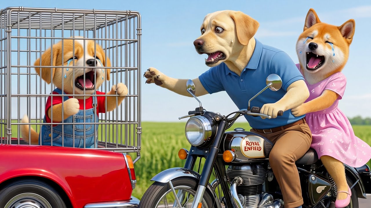 😱Baby Puppy Kidnapped During a Family Picnic! 🚨 Brave Parents & Police Save Him Just in Time 🐶❤️