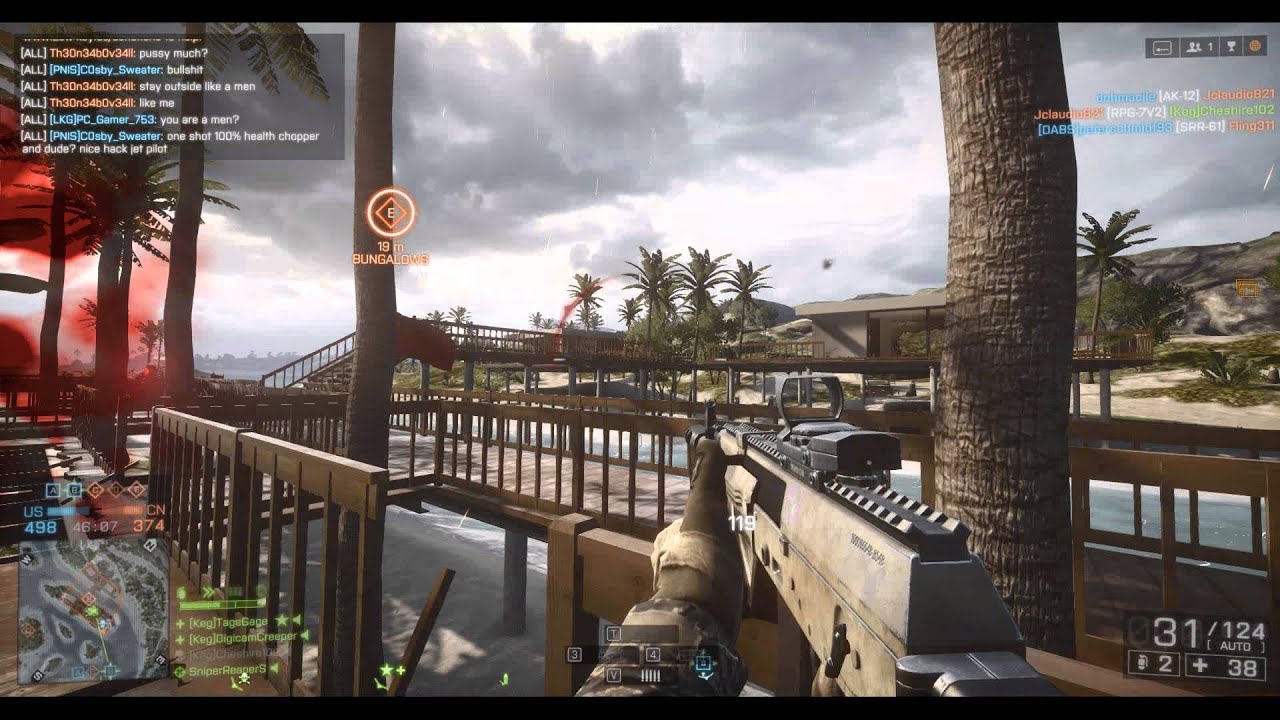 Battlefield 4: Funny and Epic Moments - Aggressive Rushing
