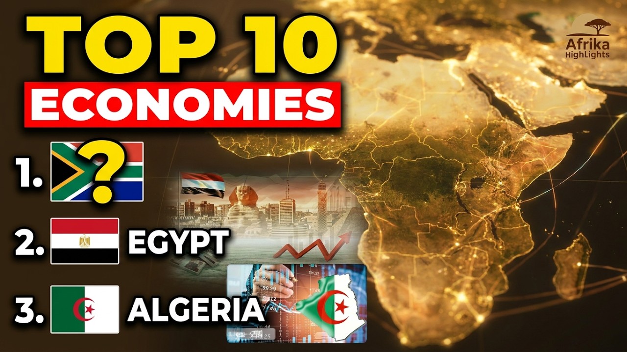 Top African Economies of 2025  | Did Nigeria Lose Its Top Spot? | Afrika Highlight