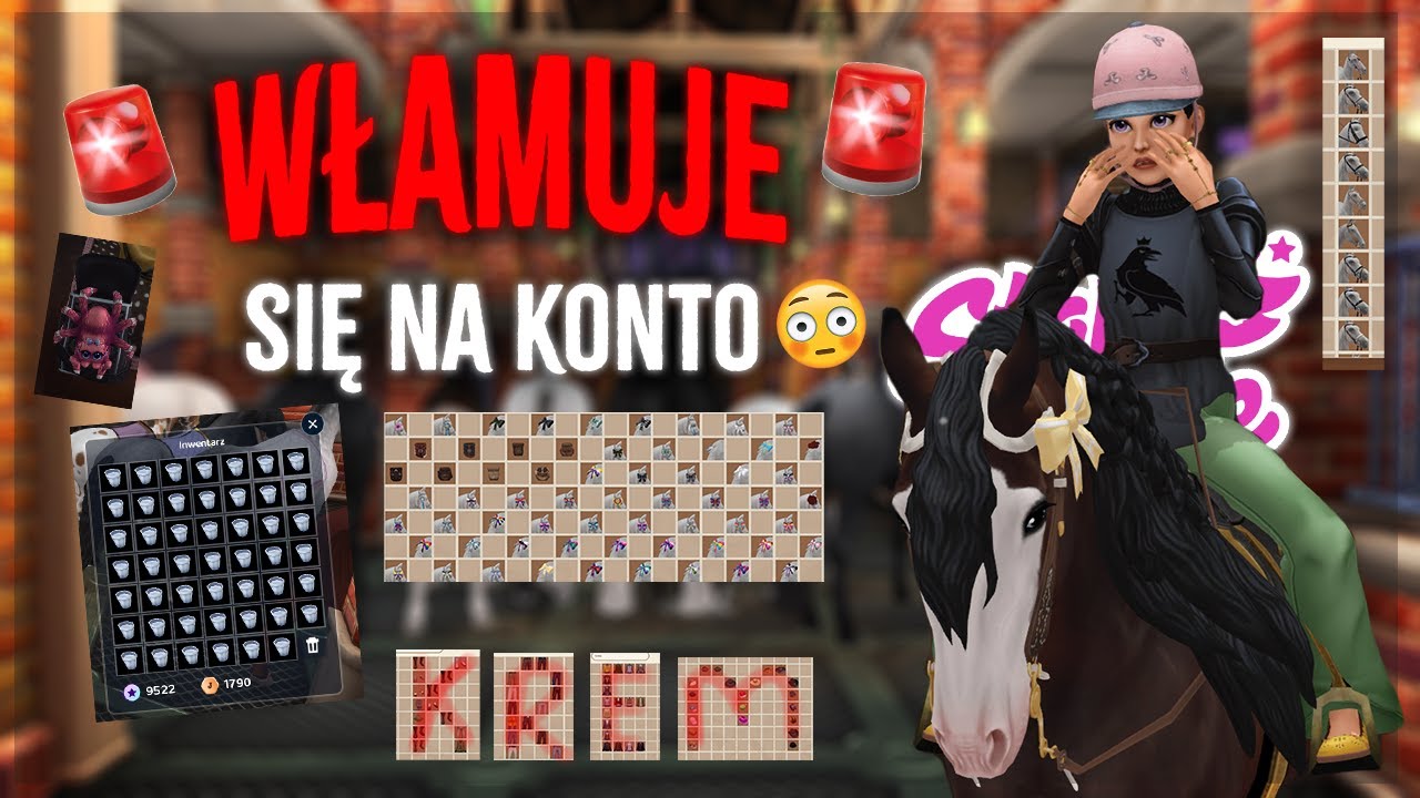WŁAMUJE SIĘ NA KONTO PRZYJACIÓŁKI W STAR STABLE ONLINE