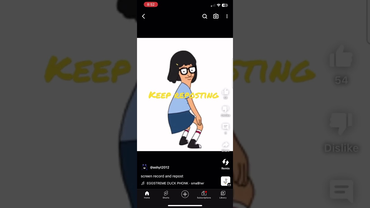 Do it#repost #bobsburgers #subscribe #funny#shorts #trending #twerk