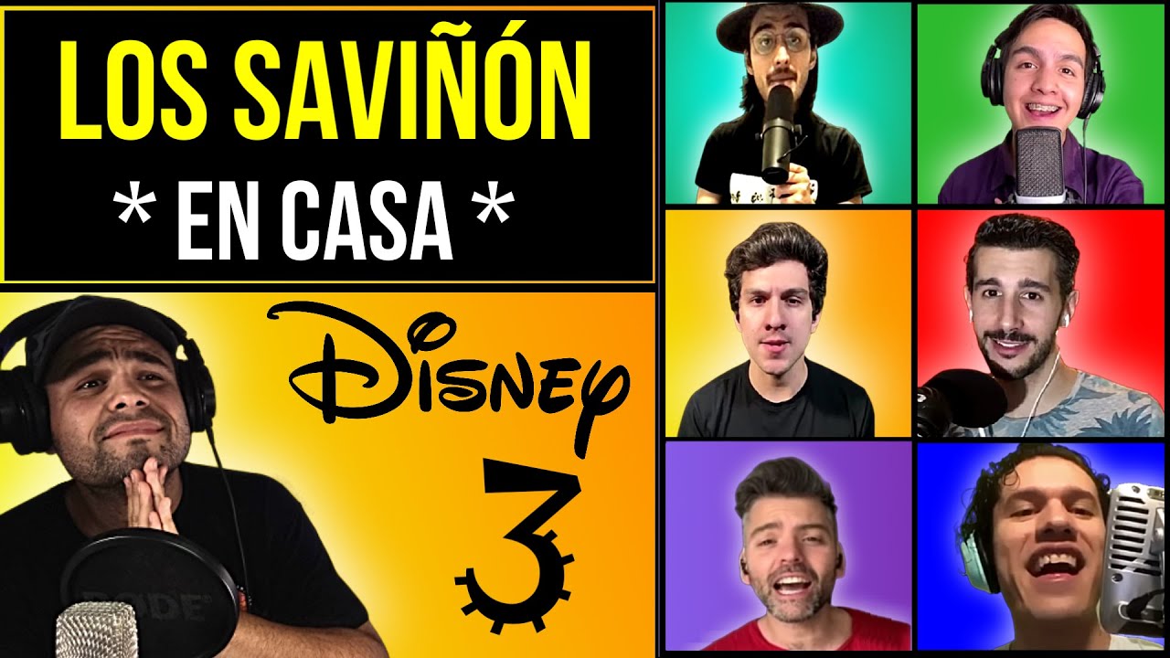 LOS SAVIÑÓN #encasa | MEDLEY DE DISNEY A CAPELLA | Vocal Coach Reacción y Análisis | Subtitulado