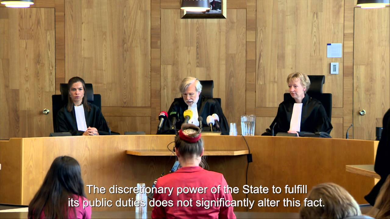 Verdict in Dutch climate case - with English subtitles
