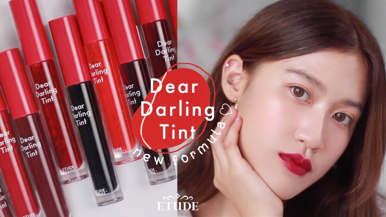 ✨REVIEW&SWATCHES✨  ETUDE Dear Darling Water Gel Tint 🌷 ทิ้นท์ในตำนาน สูตรใหม่ไฉไลกว่าเดิม ♡