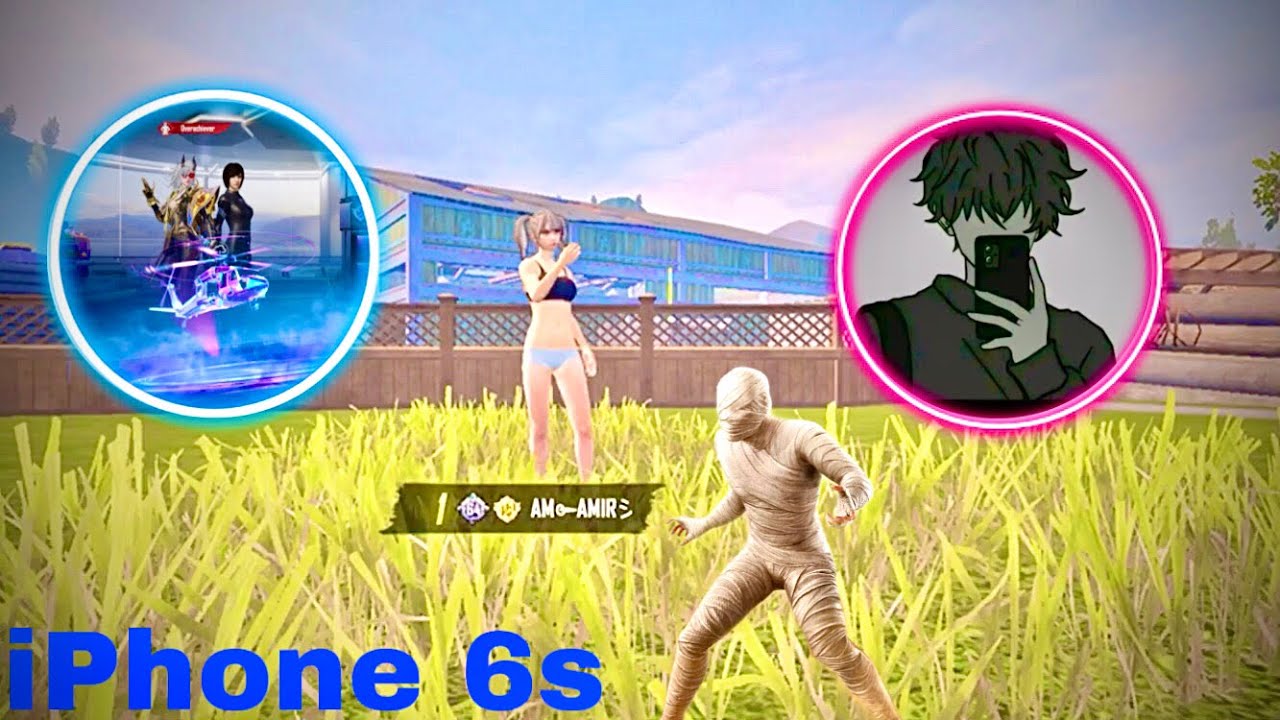 Super smooth graphics PUBG mobile iPhone 6s Best Gameplay play 🔥