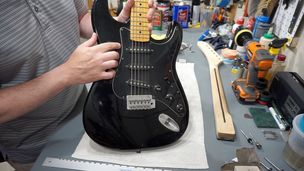 Проектная гитара Epiphone S-310 (Stratocaster): Часть 1 - Осмотр