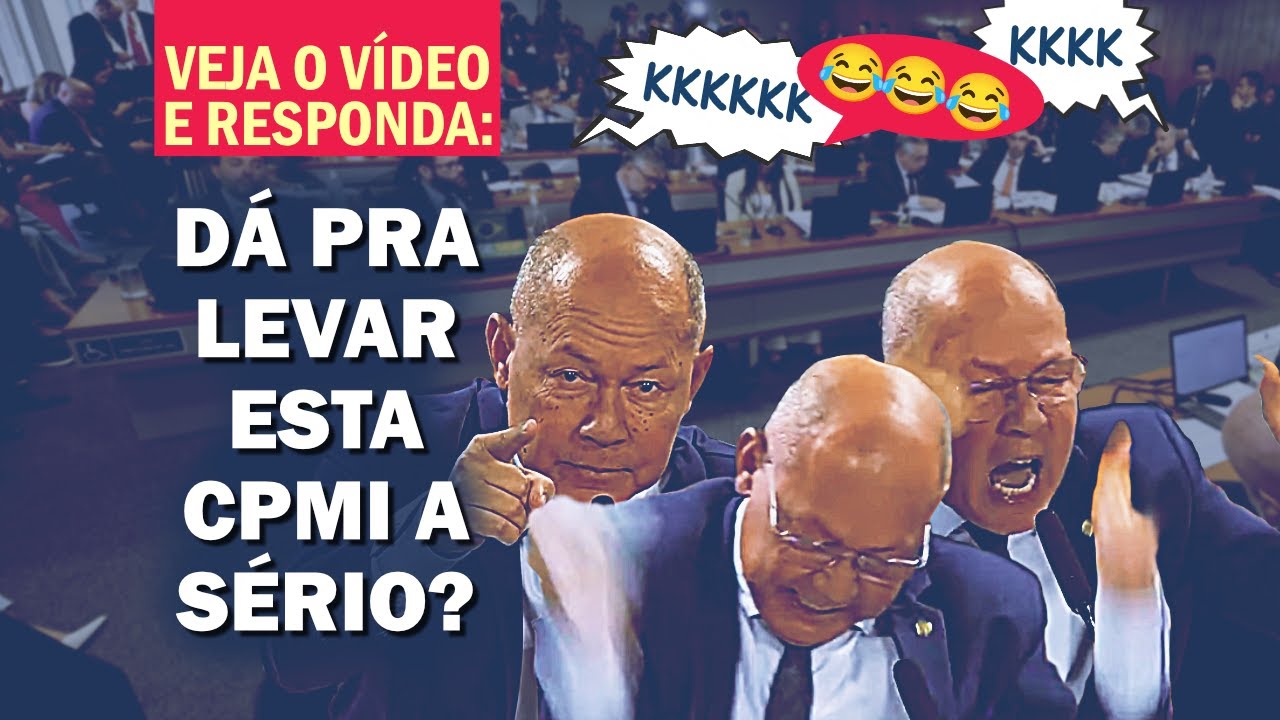 REPARE: NEM O PRESIDENTE BOLSONARISTA DA CPMI AGUENTOU O SHOW FARSESCO DO COLEGA... | Cortes 247