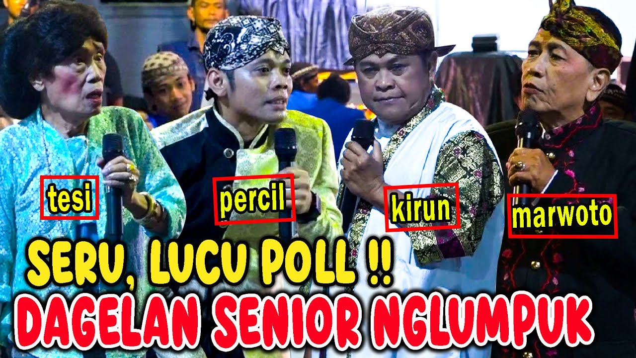 Cak Percil Cs, Kirun, Komet, Marwoto, Tesi, Bikin Ngakak di HUT JATIM Di Bojonegoro
