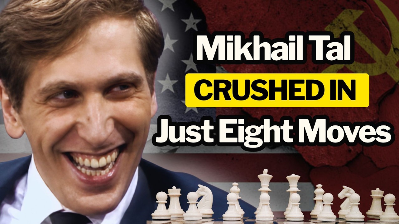 🔥FISCHER Takes Revenge on TAL With 👉 ASTONISHING Queen Sacrifice.