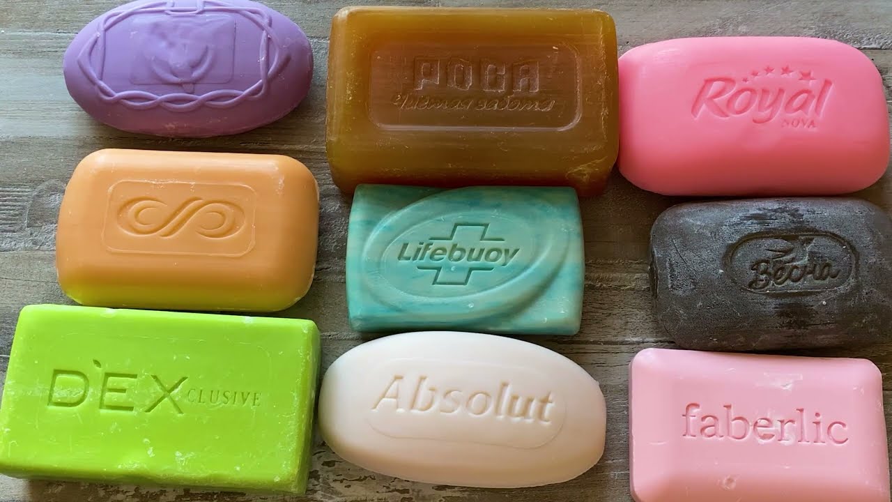 ASMR | Dry soap cutting selection