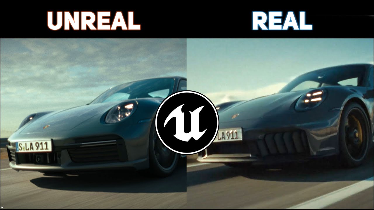 КАК Я ПЕРЕДЕЛАЛ РЕКЛАМНЫЙ РОЛИК PORSCHE | РАЗБОР UNREAL ENGINE 5