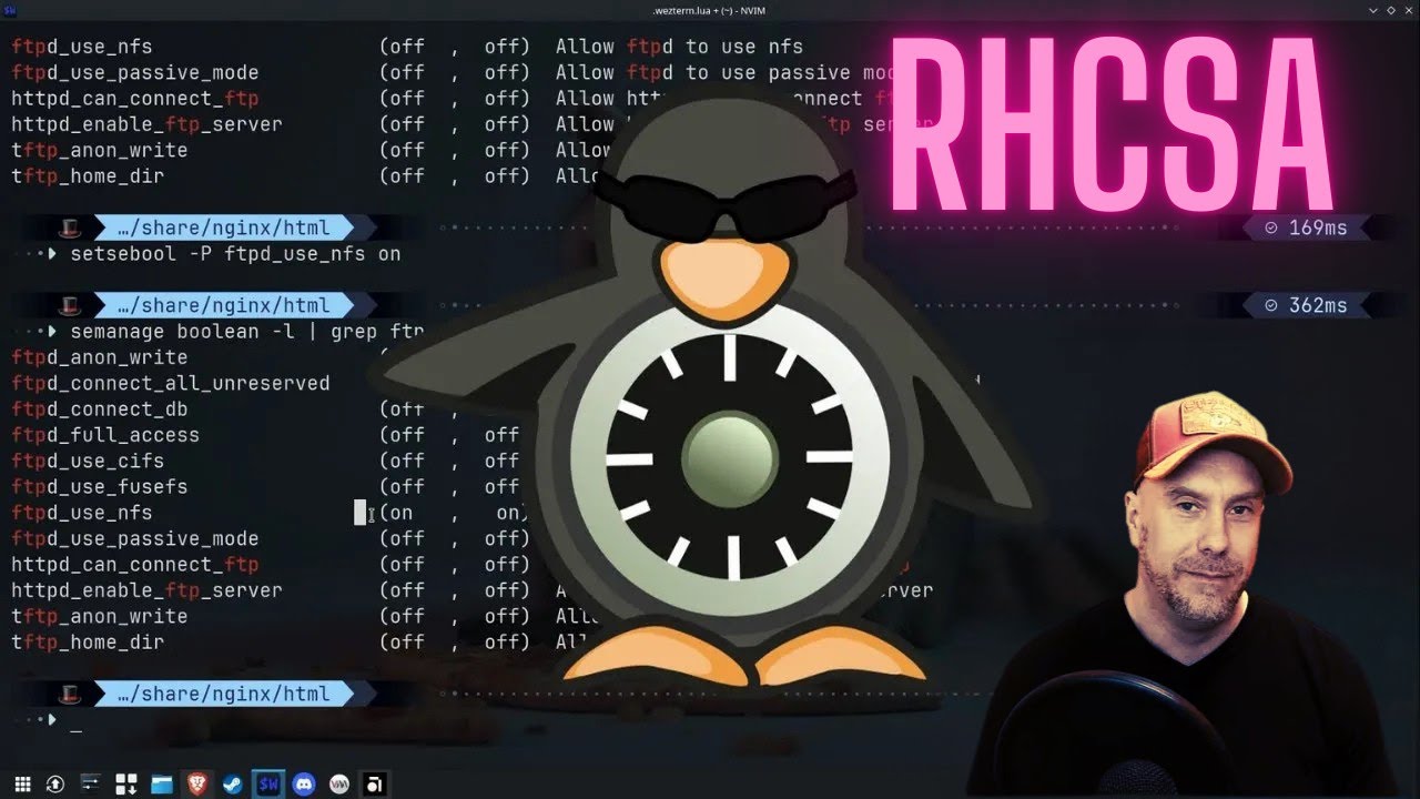 SELinux Tutorial - Making SELinux Look Sexy while you prepare for the RHCSA!