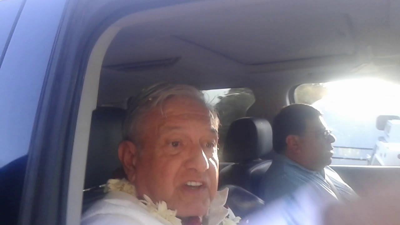 VISITA DE ANDRES MANUEL LOPEZ OBRADOR A HUAUTLA