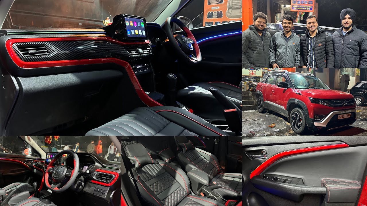 Brezza Modified | Odisha से आई Brezza Range Rover बन ने | Brezza Modification 2024 | Luxury Interior