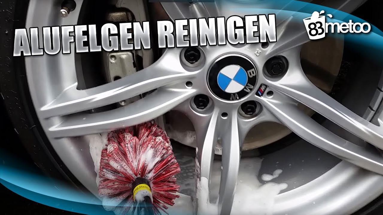 Alufelgen reinigen / Felgen säubern - eingebrannten Bremsstaub entfernen 83metoo