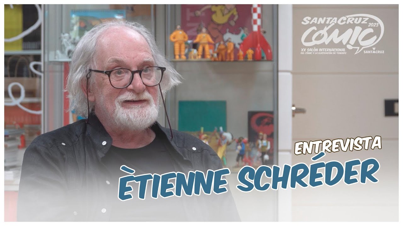 Entrevista a &Egrave;tienne Schr&eacute;der - Santa Cruz C&oacute;mic 2023