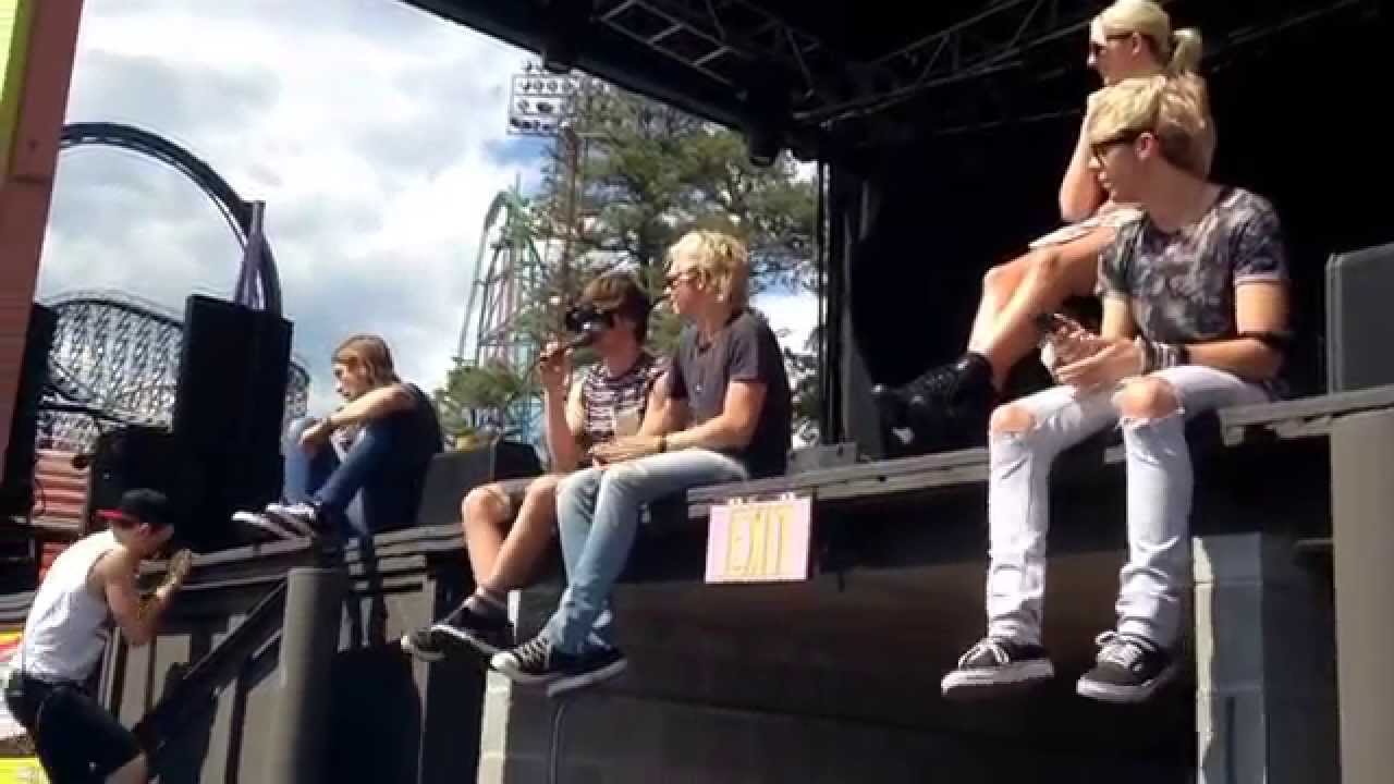 R5 Q&A Six Flags NJ 5/25/14 Part 1