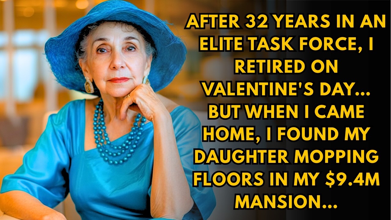 After 32 Years in an Elite Task Force.. When I Found My Daughter Mopping Floors in My $9.4M Mansion…
