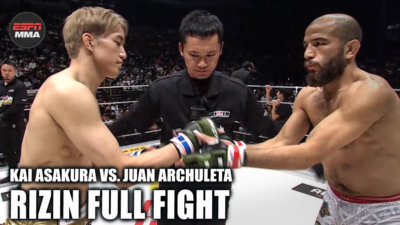 Kai Asakura vs. Juan Archuleta FULL FIGHT [Rizin 45 &ndash; Dec. 31, 2023] | ESPN MMA