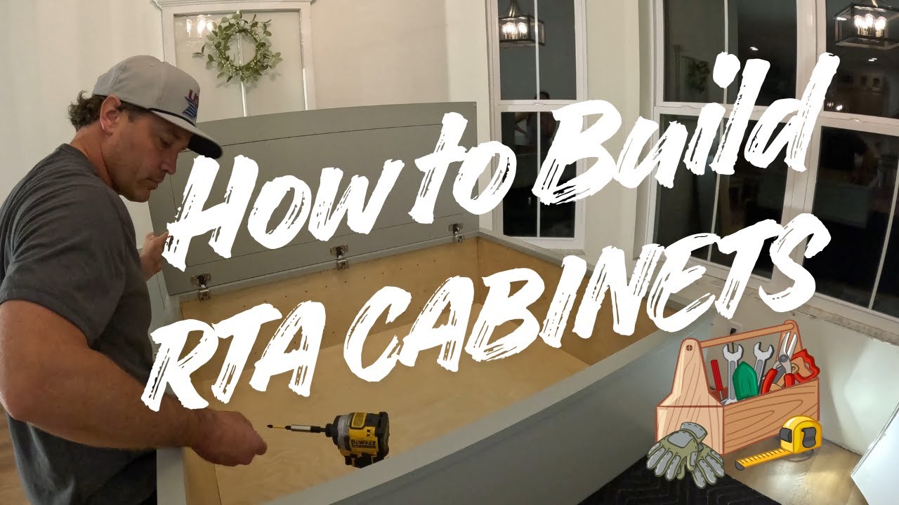 How To Build RTA Cabinets 🔨  🏠
