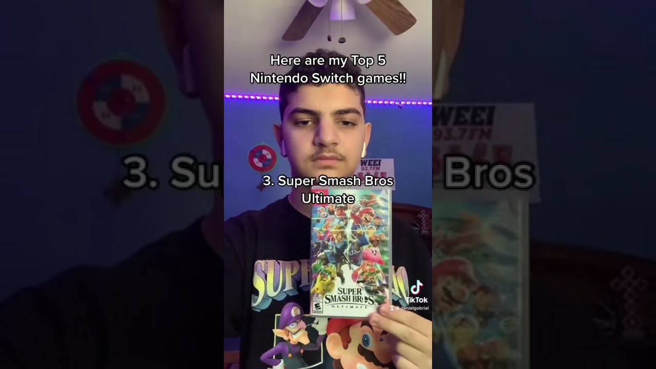 My Top 5 Nintendo Switch games!!