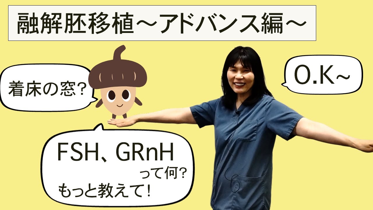 融解胚移植～アドバンス編～「シリーズ：生殖専門医が娘にも分かるように説明してみた」