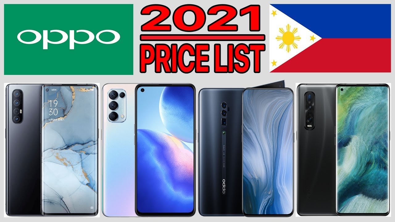 OPPO PHONE PRICE LIST IN PHILIPPINES 2021 UPDATED