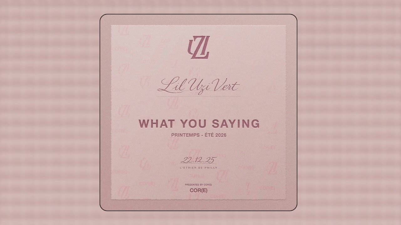 Lil Uzi Vert - What You Saying (audio)