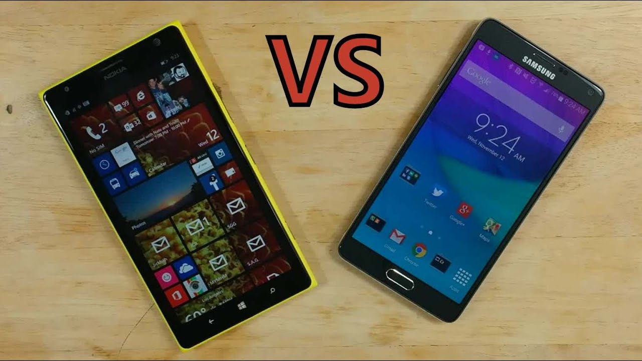 Phablet Battle: Samsung Galaxy Note 4 vs Nokia Lumia 1520! FIGHT!