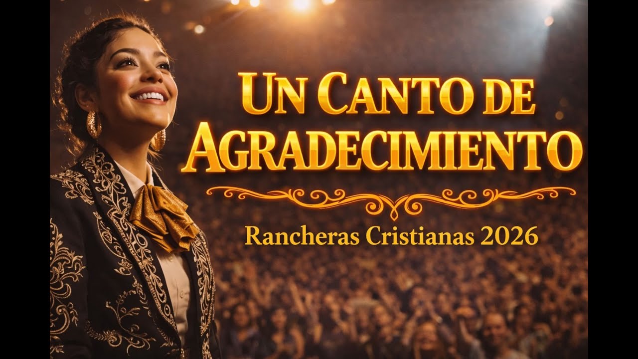 RANCHERAS CRISTIANAS 2026 🙏🌹 | Albúm UN CANTO DE AGRADECIMIENTO